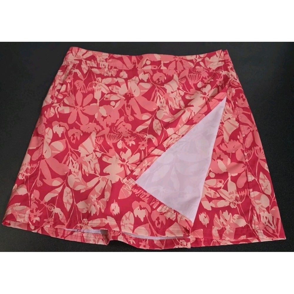 NEW RipSkirt Hawaii Pink Floral Adjustable Wrap Swim Cover Up Beach Vacay‎ Lrg